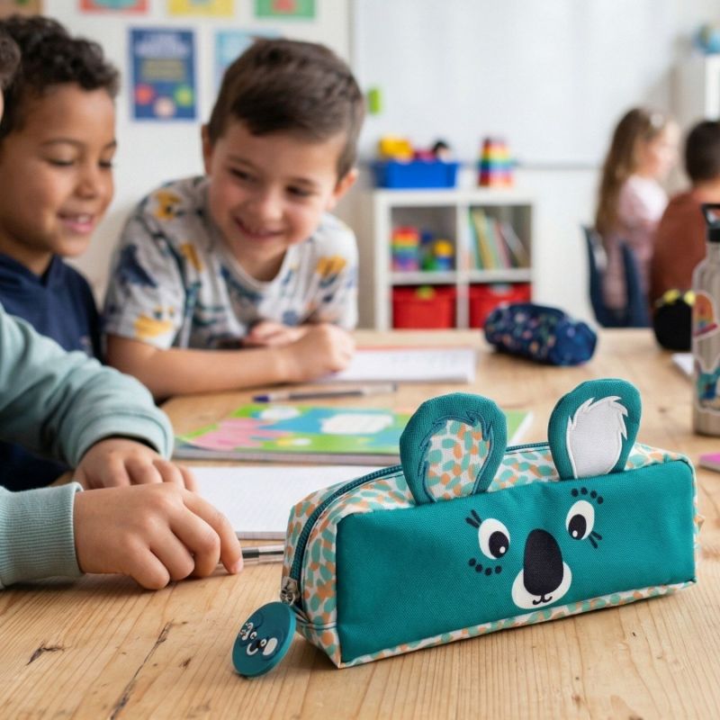 Trousse scolaire Berlingos le Koala Les Déglingos Ambiance 1
