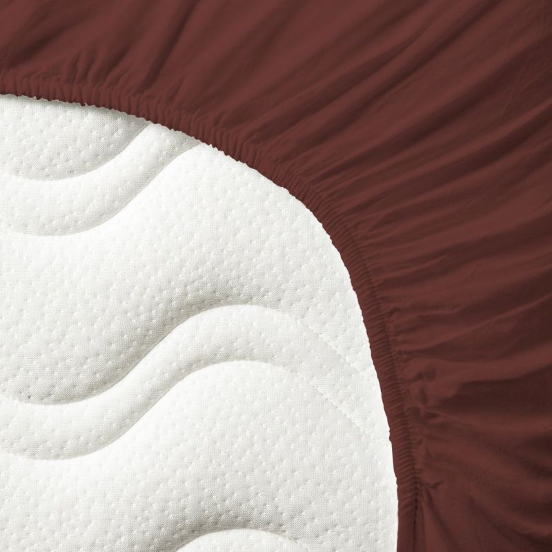 Drap housse pur coton bio Sienne (70 x 140 cm) Kadolis Produit 3