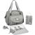Variation Gris du produit Sac à langer Genève II gris chiné de la marque Béaba