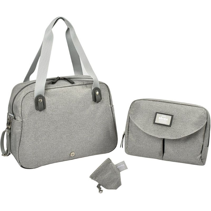 Sac à langer Genève II gris chiné Béaba Produit 2