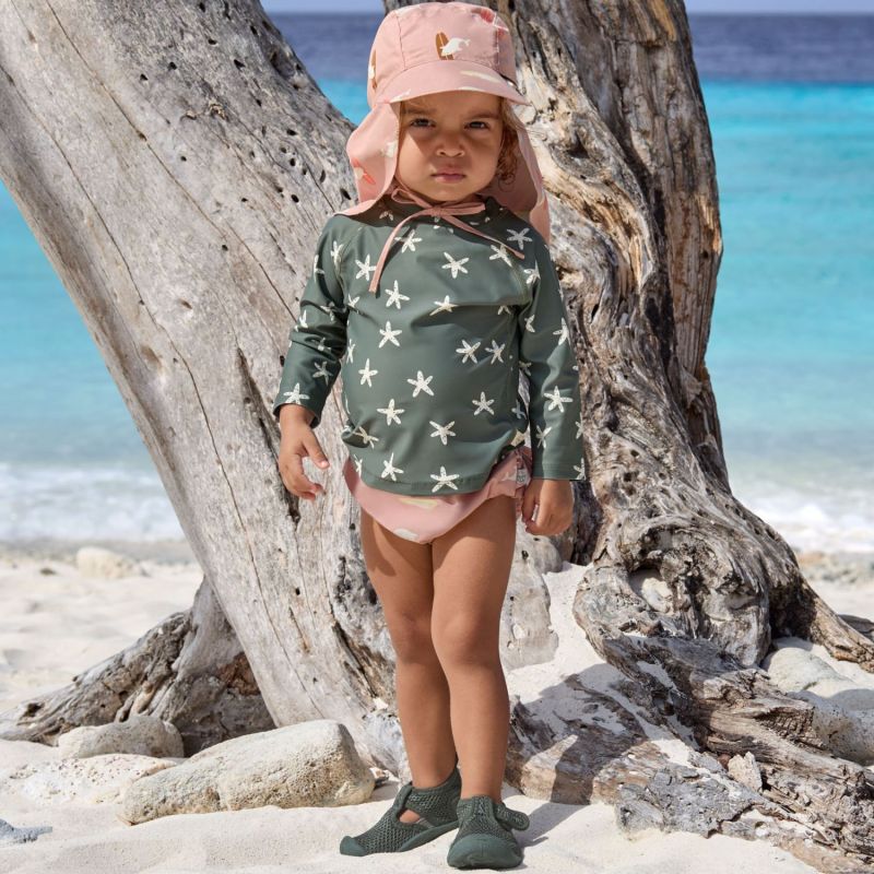 Casquette protège nuque anti-UV Dauphin pêche (07-18 mois) Lässig Ambiance 2