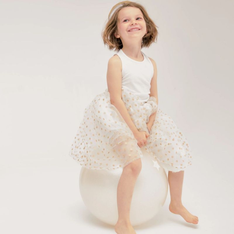 Ballon sauteur paillettes Argent Ratatam Ambiance 2