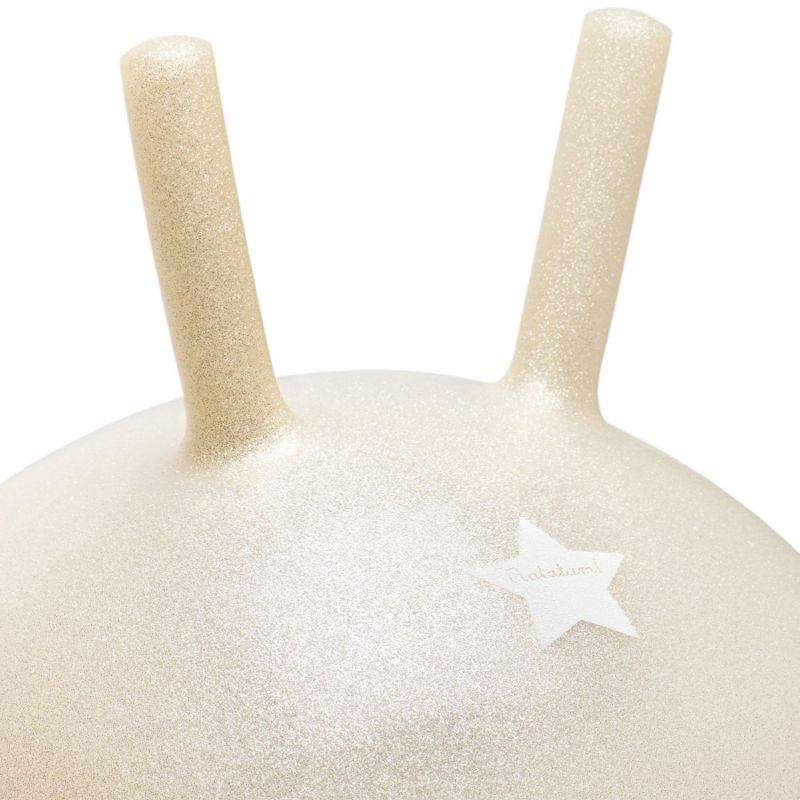 Ballon sauteur paillettes Argent Ratatam Produit 3