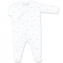 Pyjama léger cerise Jelly (0-3 mois : 40 cm)  par Bemini