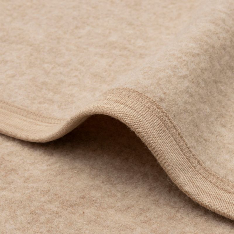 Couverture Merino Wool Falted Natural (75 x 100 cm) Jollein Produit 5
