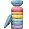 Jeu de motricité Winter Special Rainbow Set complete pastel (6+2 blocs)  par Stapelstein