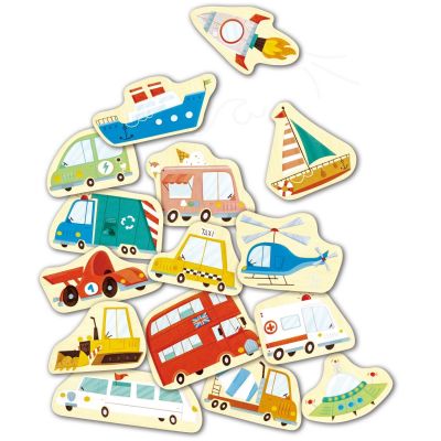 Aimants les moyens de transport  par Hape