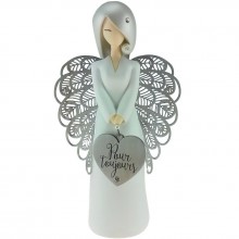 Statuette ange Pour toujours (17,5 cm)  par You Are An Angel
