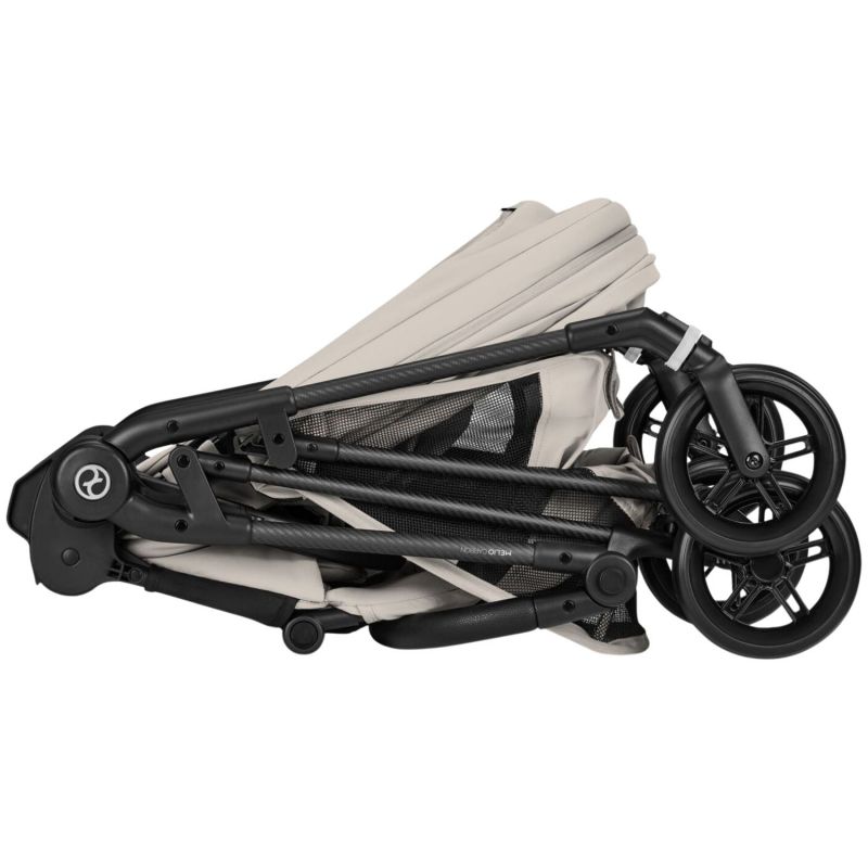 Poussette Citadine Ultra Légère Melio Carbon 2026 Dune Grey Cybex Produit 7