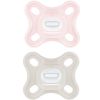 Lot de 2 sucettes Comfort Rose en silicone (0-2 mois) MAM Produit 1