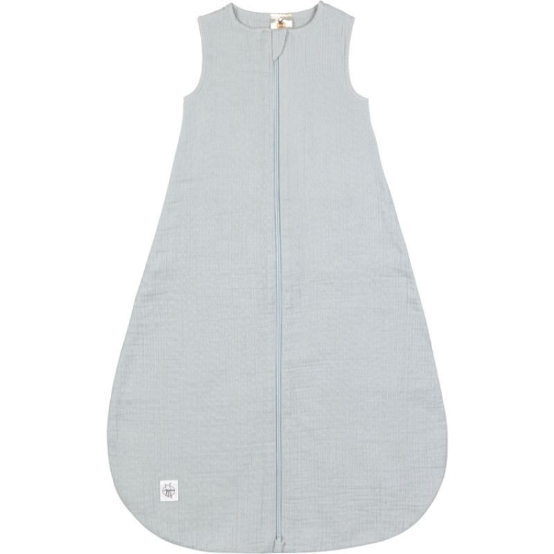 Gigoteuse légère en coton bio GOTS bleu poudré TOG 1 (60 cm) Lässig