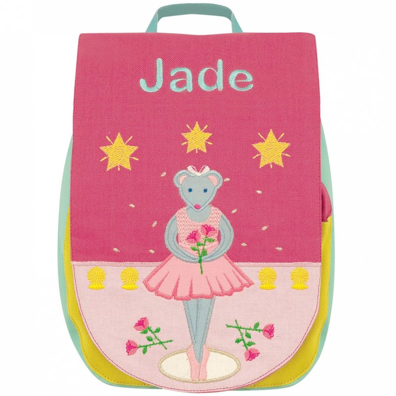 Sac à dos souris ballerine (personnalisable) L'oiseau bateau