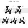 Tricycle évolutif Easytwist Black Kinderkraft Produit 2