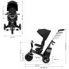 Tricycle évolutif Easytwist Black Kinderkraft Produit 8