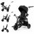 Variation Noir du produit Tricycle évolutif Easytwist Black de la marque Kinderkraft
