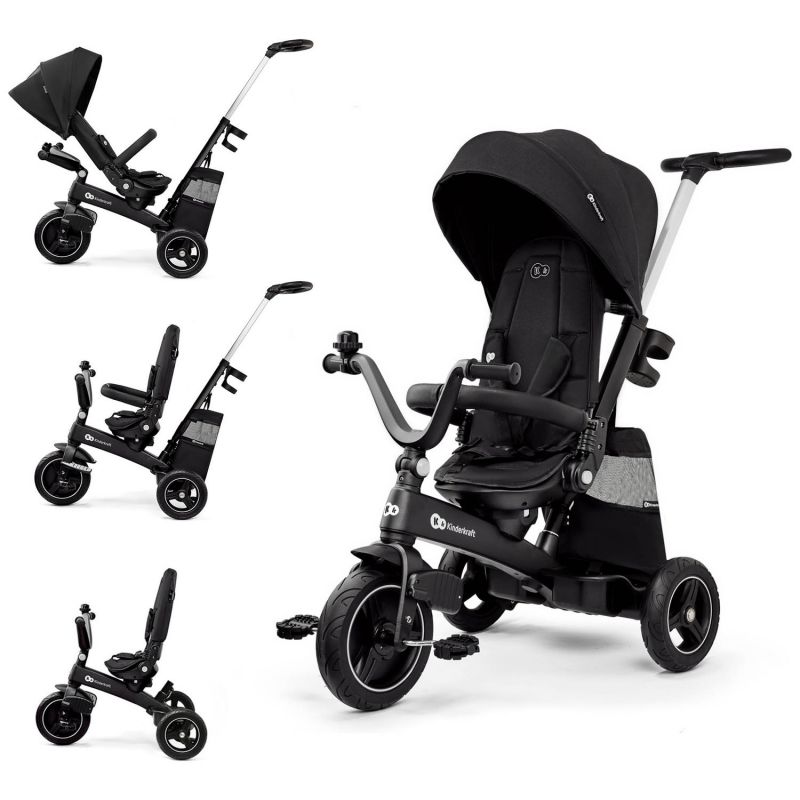 Tricycle évolutif Easytwist Black Kinderkraft Produit 1