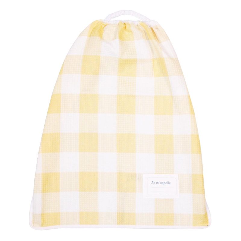 Serviette pour la maternelle jaune (2 ans) Babycalin