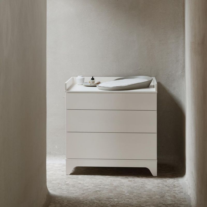 Commode à langer 3 tiroirs Tsugi Butter Quax Ambiance 2