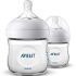 Lot de 2 biberons Natural (125 ml) - Philips AVENT Lot de 2 biberons Natural (125 ml) - Philips AVENT