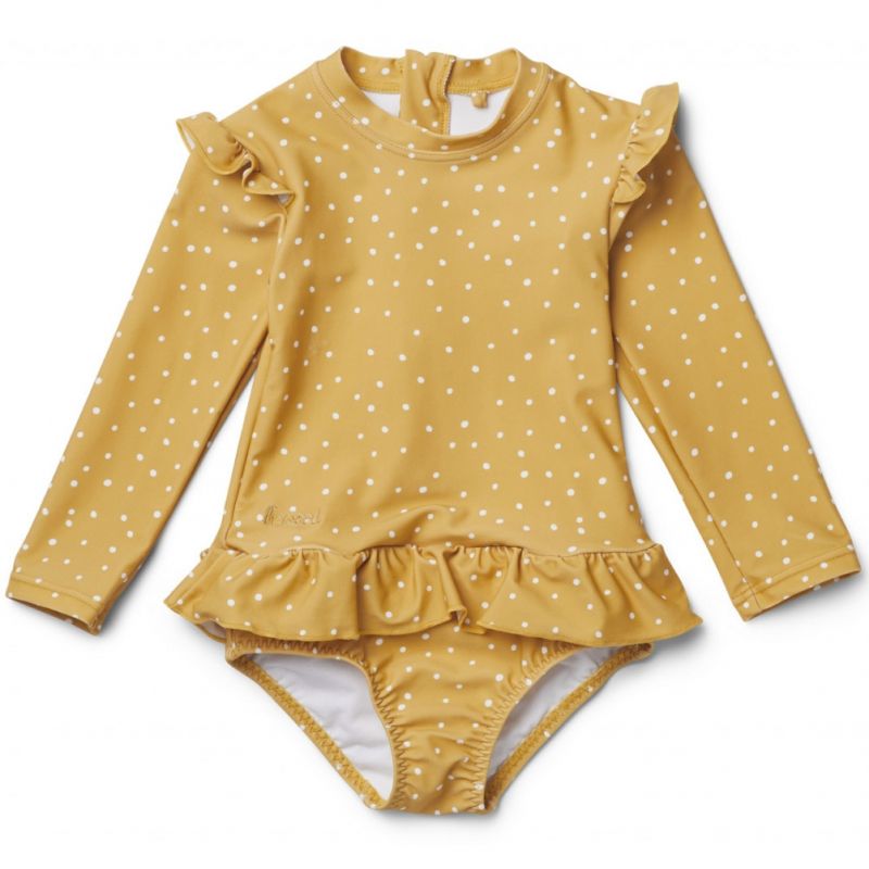 Maillot de bain manches longues Sille confetti yellow mellow (2-3 ans) Liewood
