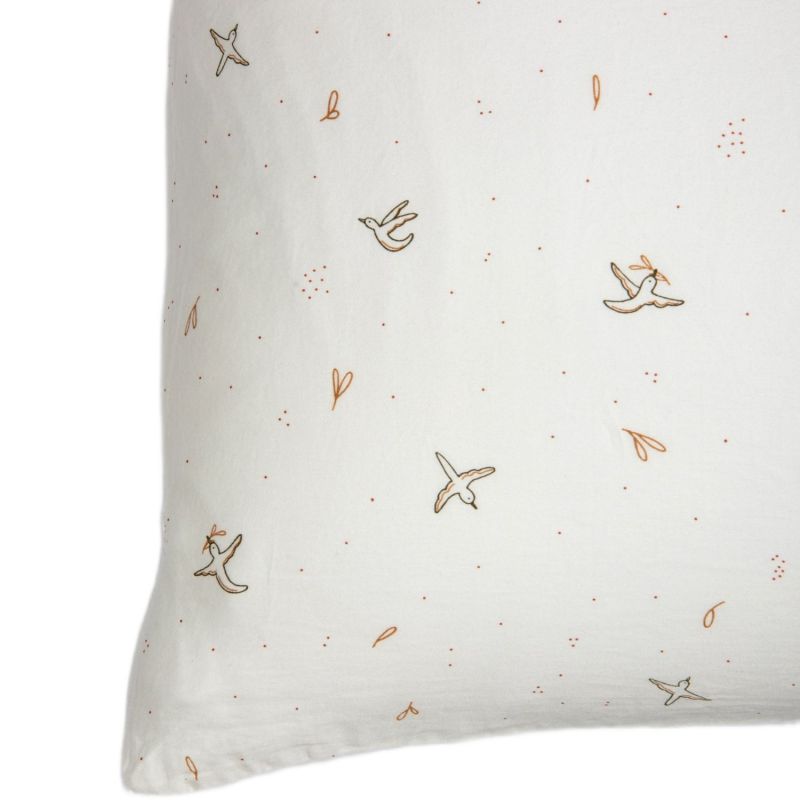 Taie d'oreiller en coton bio L'Envolée (35 x 45 cm) Kadolis Produit 3