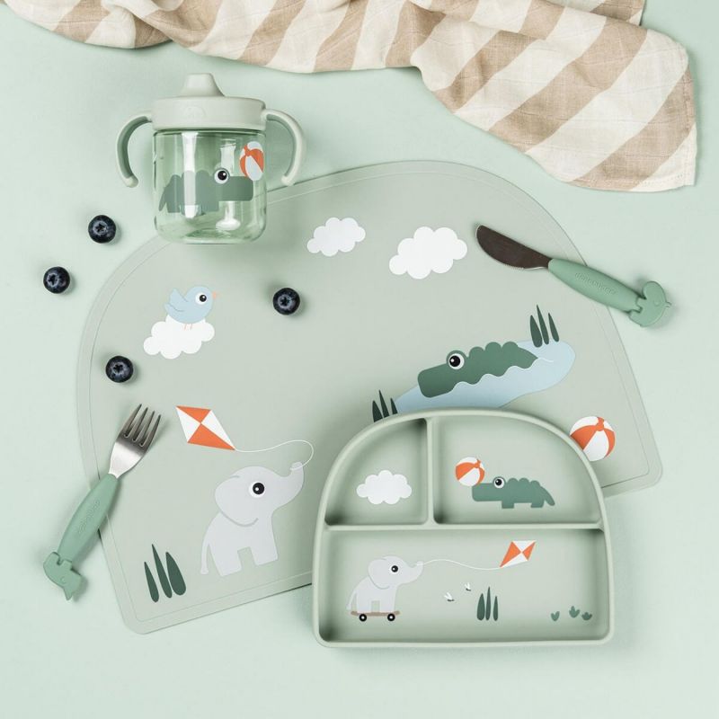 Tasse à bec à 2 anses Playground Vert Done by Deer Ambiance 5