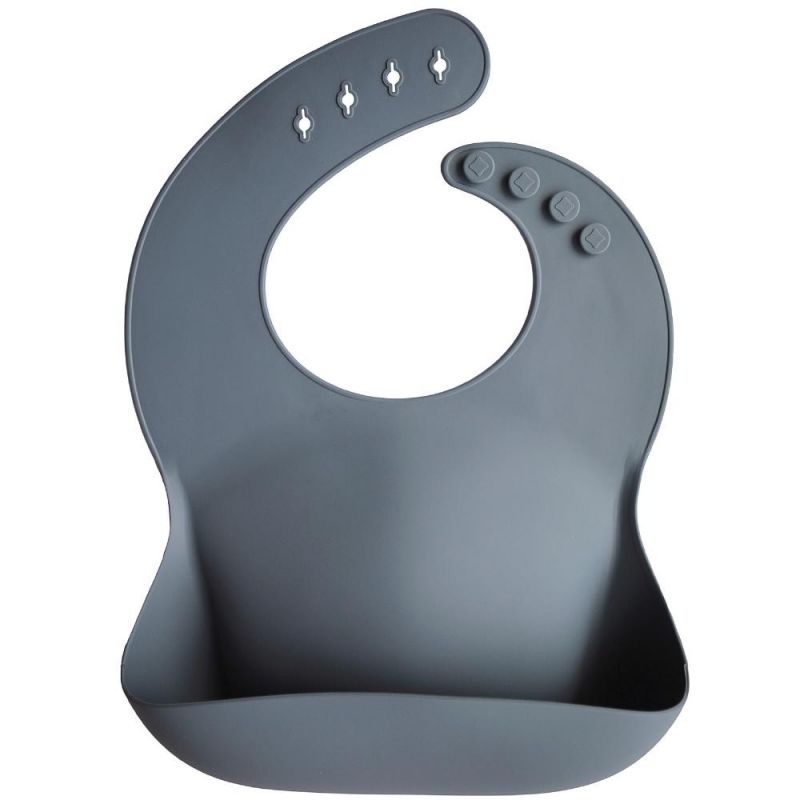 Bavoir à poche en silicone Tradewinds Mushie