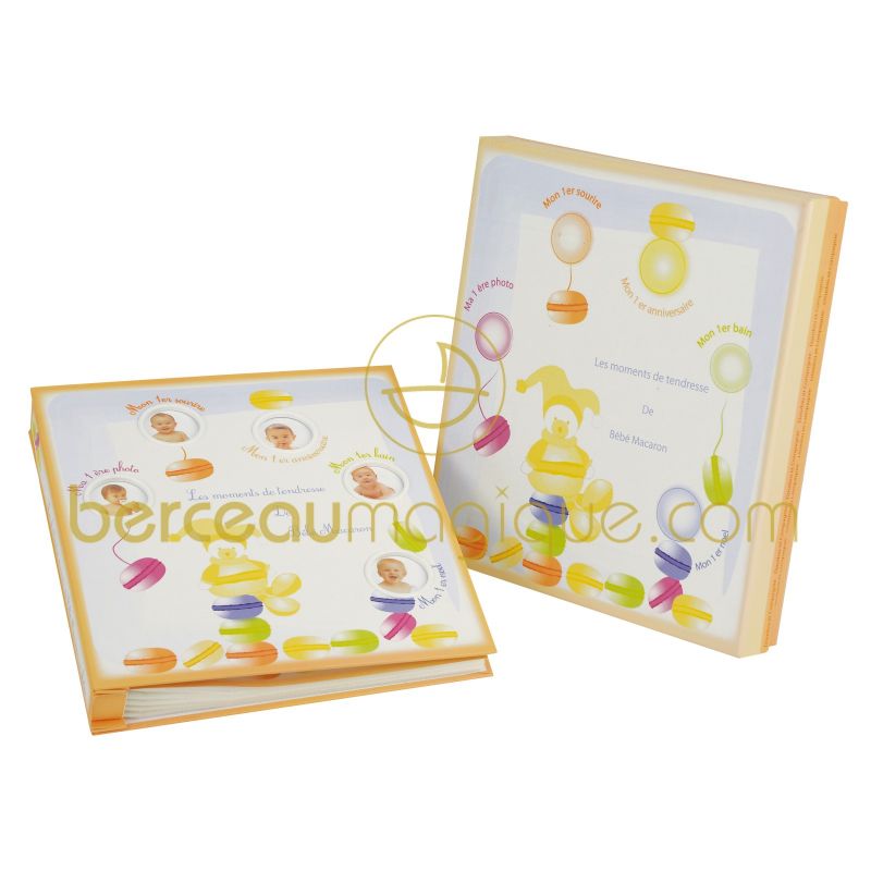 Mon premier album photos Douceur Macaron Doudou et Compagnie