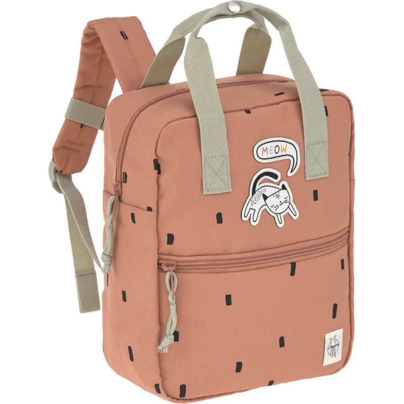Sac à dos carré Happy Prints caramel Lässig