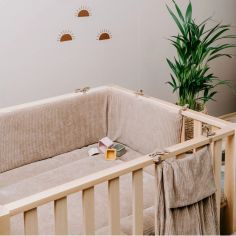 Tour de lit Sense clay (pour lit 60 x 120 ou 70 x 140 cm)