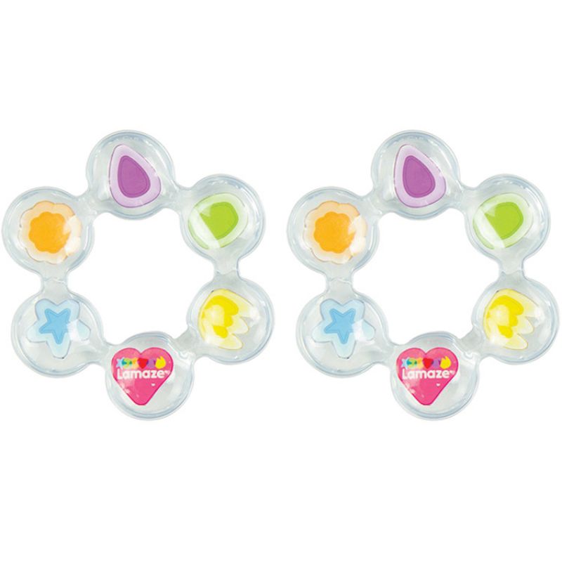 Lot de 2 anneaux de dentition réfrigérés Lamaze