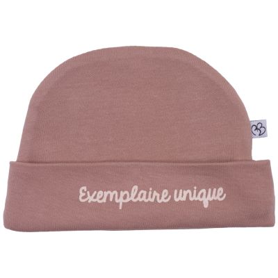 Bonnet doublé pur coton Exemplaire unique Mocha