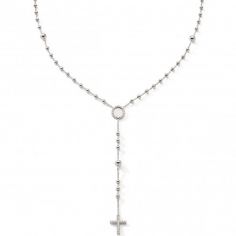 Collier Chapelet Vierge 38 + 2 cm (argent) - Baby bijoux