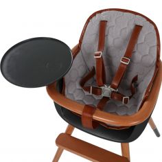 Assise tissu chaise haute Ovo city