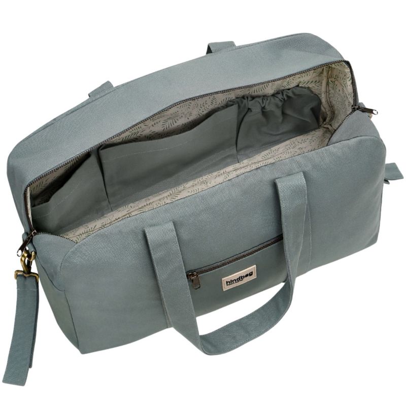 Sac à langer Basile Sauge Hindbag Produit ouvert 4