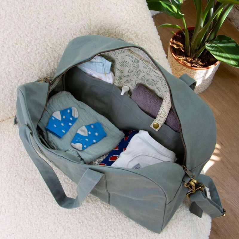 Sac à langer Basile Sauge Hindbag Ambiance 6