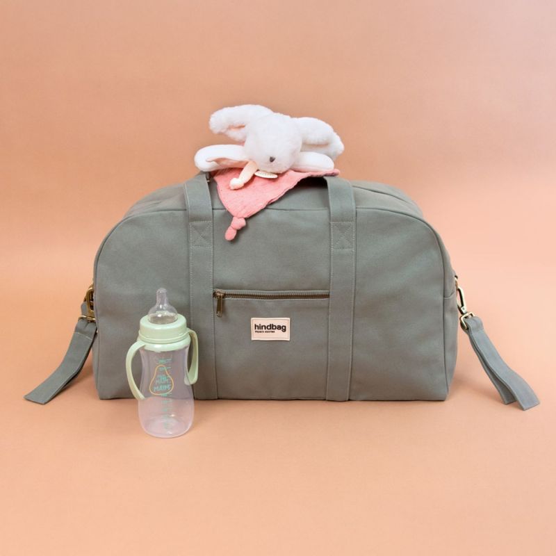 Sac à langer Basile Sauge Hindbag Ambiance 7