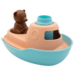 Petit Bateau Petit Ours Brun Menthe - Simple
