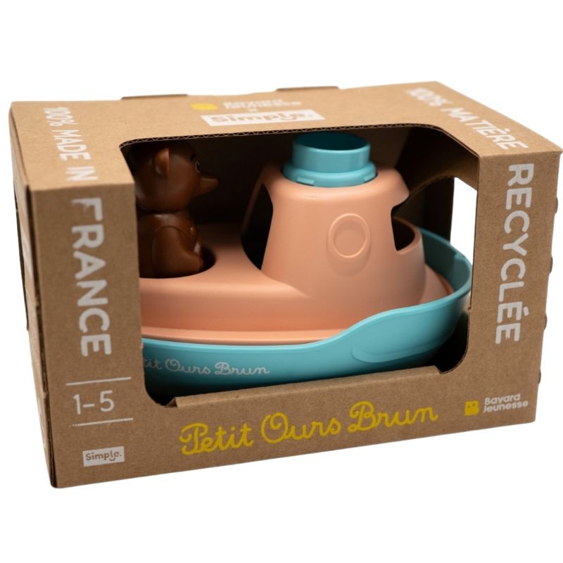 Petit Bateau Petit Ours Brun Menthe Simple Packaging 5