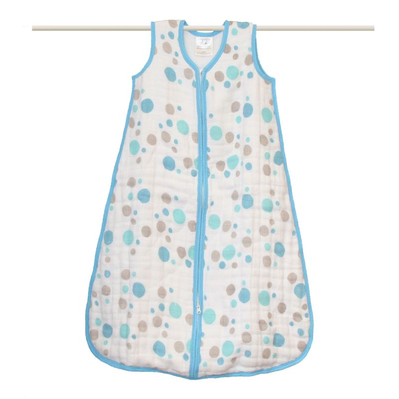 Gigoteuse hiver 6-12 mois en mousseline de coton Cozy slumber ''Star bright'' aden + anais