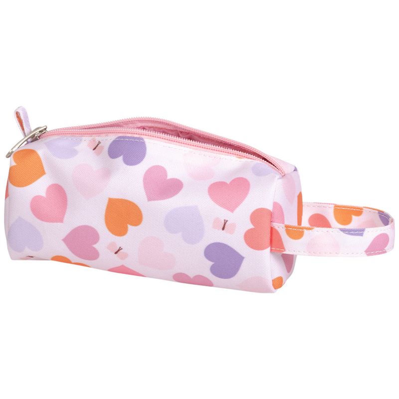 Trousse scolaire Cœurs A Little Lovely Company Produit ouvert 3
