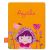 Variation Orange, violet, rose du produit Protège carnet de santé chaperon rouge (personnalisable) de la marque L'oiseau bateau