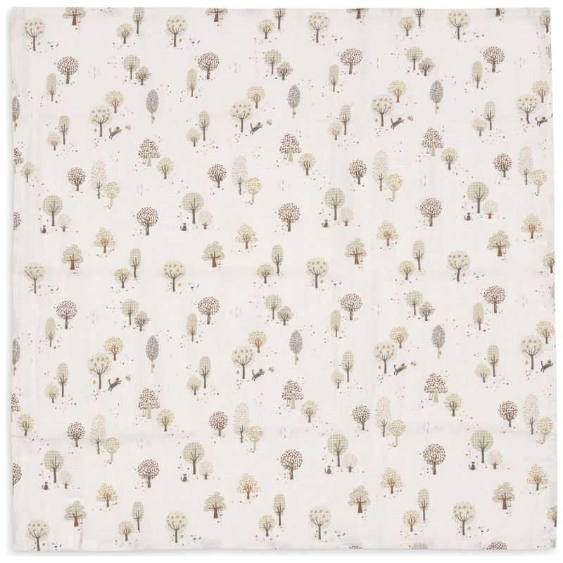 Lot de 3 langes en gaze de coton Tiny Park (70 x 70 cm) Jollein Produit 3