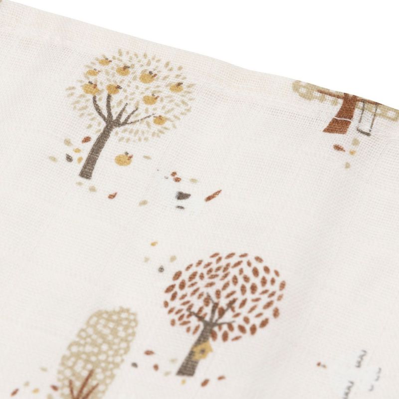 Lot de 3 langes en gaze de coton Tiny Park (70 x 70 cm) Jollein Produit 4