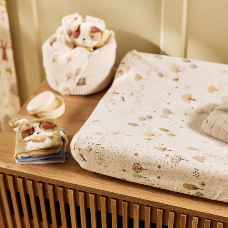 Lot de 3 langes en gaze de coton Tiny Park (70 x 70 cm) Jollein Ambiance 5
