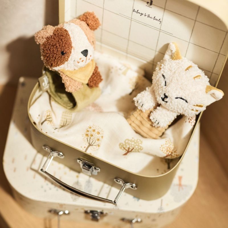 Lot de 3 langes en gaze de coton Tiny Park (70 x 70 cm) Jollein Ambiance 6