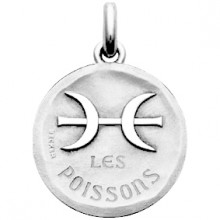 Médaille symbole Poisson (argent 925°)  par Becker