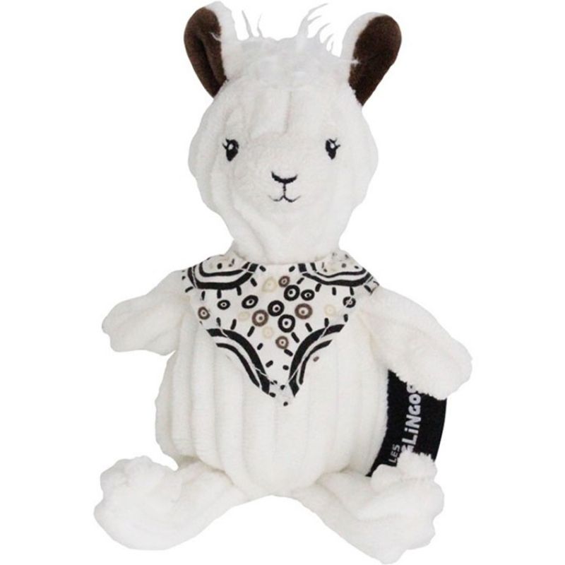 Petite peluche Muchachos le lama (22 cm) Les Déglingos
