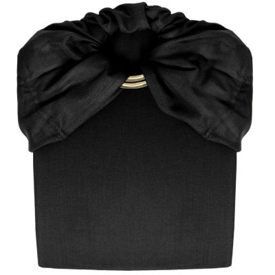 Echarpe de portage Sling tissée sans nœud Noir Love Radius