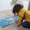 Puzzle mural magnétique Le monde Janod Ambiance 7